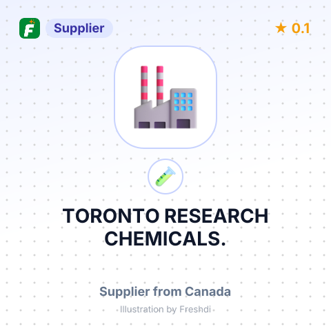 TORONTO RESEARCH CHEMICALS. – summary card, no photo uploaded yet