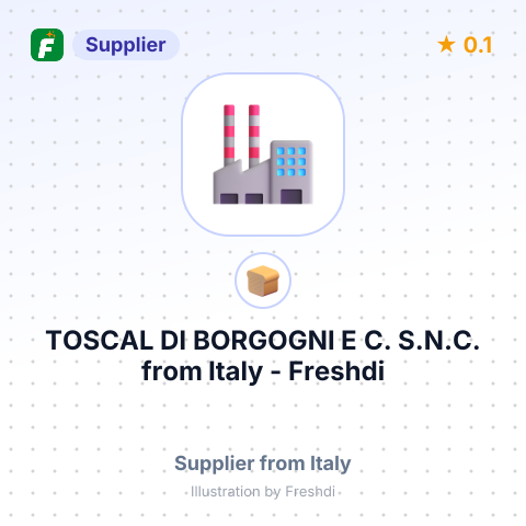 TOSCAL DI BORGOGNI E C. S.N.C. – summary card, no photo uploaded yet