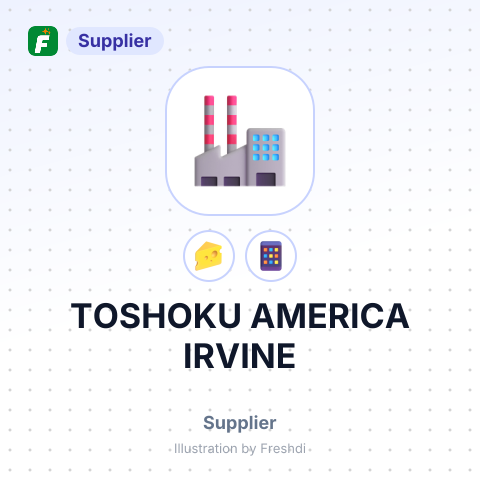 TOSHOKU AMERICA IRVINE – summary card, no photo uploaded yet