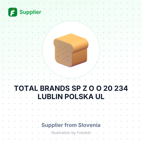 TOTAL BRANDS SP Z O O 20 234 LUBLIN POLSKA UL MIELGOWSKA 74 208 – summary card, no photo uploaded yet