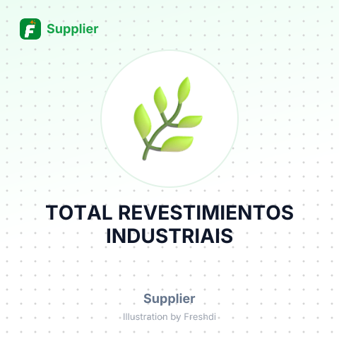 TOTAL REVESTIMIENTOS INDUSTRIAIS – summary card, no photo uploaded yet