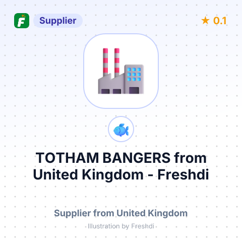 TOTHAM BANGERS – summary card, no photo uploaded yet