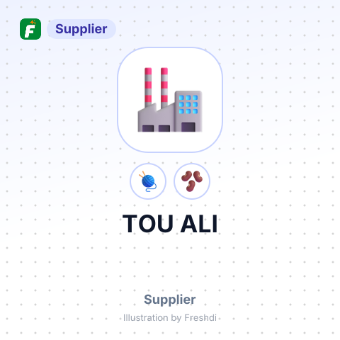 TOU ALI – summary card, no photo uploaded yet