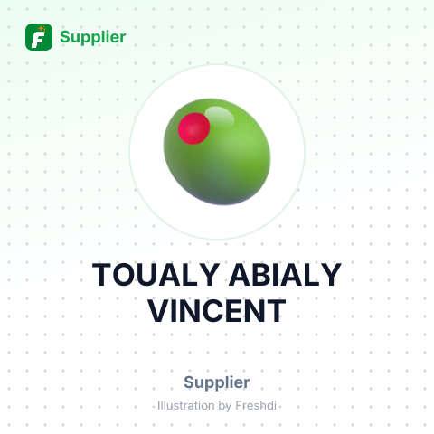 TOUALY ABIALY VINCENT – summary card, no photo uploaded yet