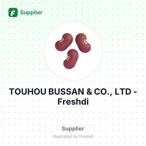 TOUHOU BUSSAN & CO., LTD – summary card, no photo uploaded yet