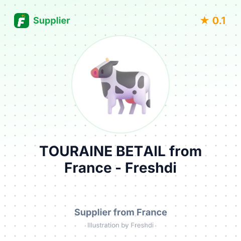 TOURAINE BETAIL – summary card, no photo uploaded yet