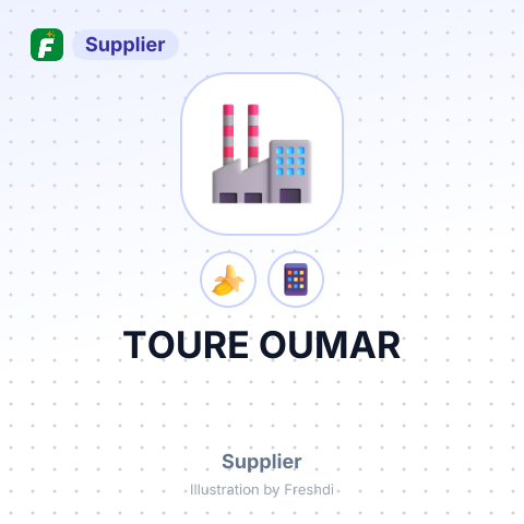 TOURE OUMAR – summary card, no photo uploaded yet