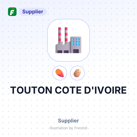 TOUTON COTE D'IVOIRE – summary card, no photo uploaded yet