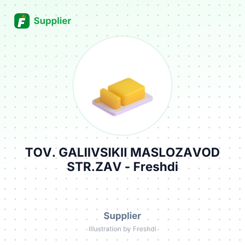 TOV. GALIIVSIKII MASLOZAVOD STR.ZAV – summary card, no photo uploaded yet