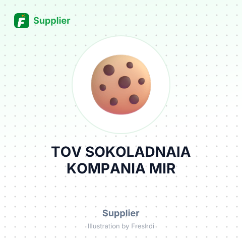 TOV SOKOLADNAIA KOMPANIA MIR – summary card, no photo uploaded yet