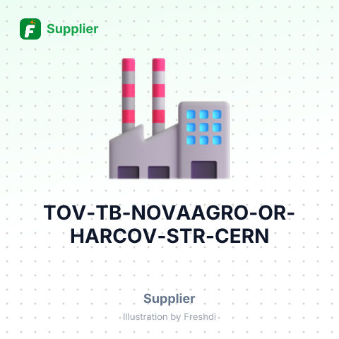 TOV TB NOVAAGRO OR HARCOV STR CERN – summary card, no photo uploaded yet