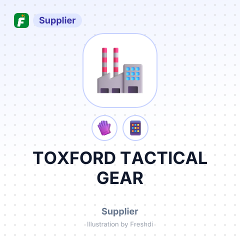 TOXFORD TACTICAL GEAR – summary card, no photo uploaded yet