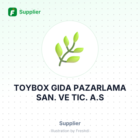 TOYBOX GIDA PAZARLAMA SAN. VE TIC. A.S – summary card, no photo uploaded yet