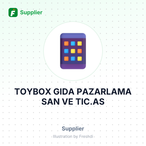 TOYBOX GIDA PAZARLAMA SAN VE TIC.AS – summary card, no photo uploaded yet
