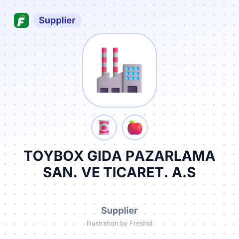 TOYBOX GIDA PAZARLAMA SAN. VE TICARET. A.S – summary card, no photo uploaded yet
