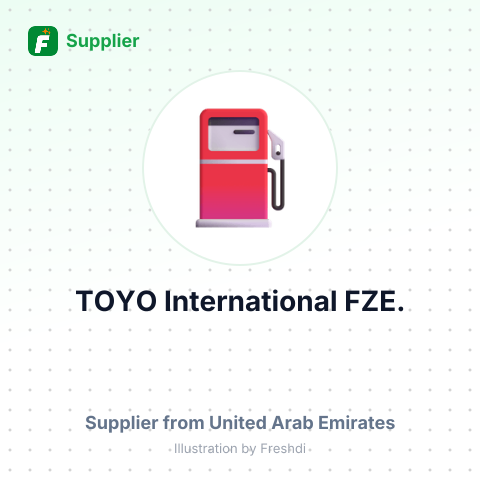 TOYO International FZE. – summary card, no photo uploaded yet