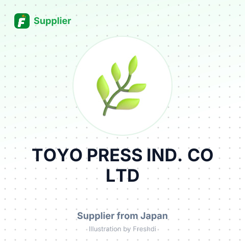 TOYO PRESS IND. CO LTD – summary card, no photo uploaded yet
