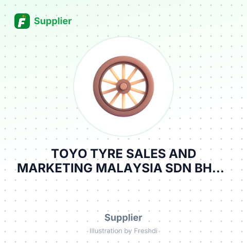 TOYO TYRE SALES AND MARKETING MALAYSIA SDN BHD – summary card, no photo uploaded yet