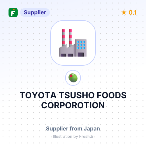 TOYOTA TSUSHO FOODS CORPOROTION – summary card, no photo uploaded yet
