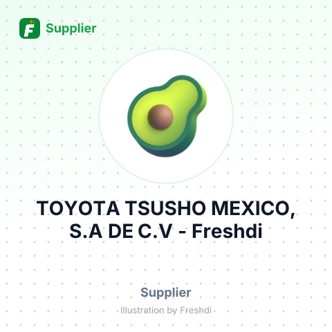 TOYOTA TSUSHO MEXICO, S.A DE C.V – summary card, no photo uploaded yet
