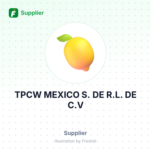 TPCW MEXICO S. DE R.L. DE C.V – summary card, no photo uploaded yet