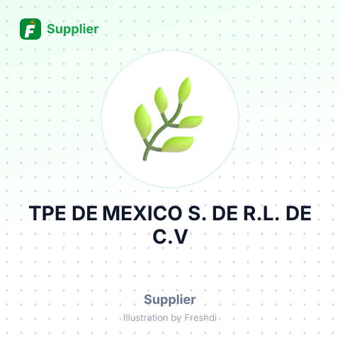 TPE DE MEXICO S. DE R.L. DE C.V – summary card, no photo uploaded yet