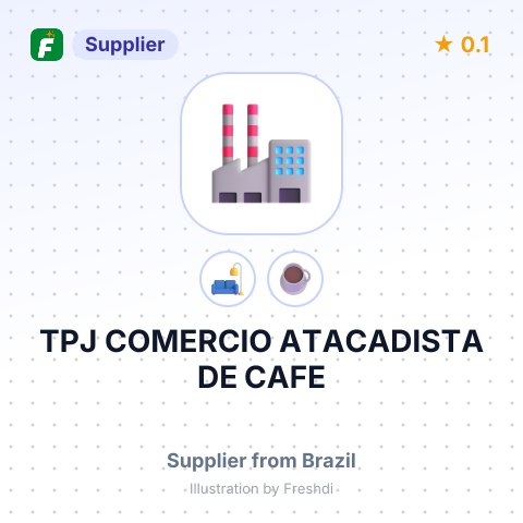 TPJ COMERCIO ATACADISTA DE CAFE – summary card, no photo uploaded yet