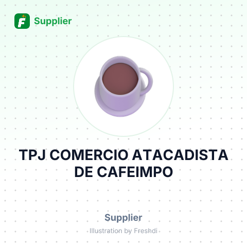 TPJ COMERCIO ATACADISTA DE CAFEIMPO – summary card, no photo uploaded yet