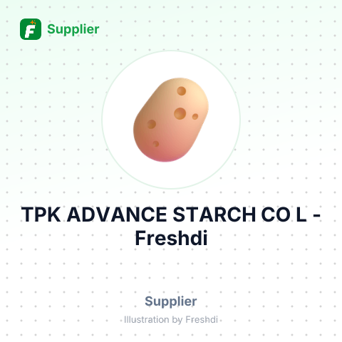 TPK ADVANCE STARCH CO L – summary card, no photo uploaded yet