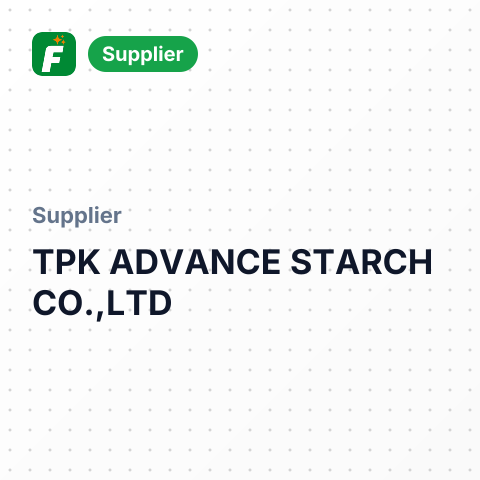 TPK ADVANCE STARCH CO.,LTD – summary card, no photo uploaded yet