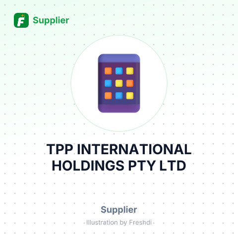 TPP INTERNATIONAL HOLDINGS PTY LTD – summary card, no photo uploaded yet