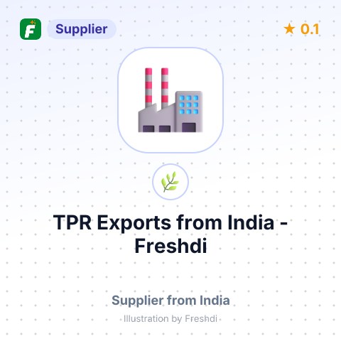 TPR Exports  – summary card, no photo uploaded yet
