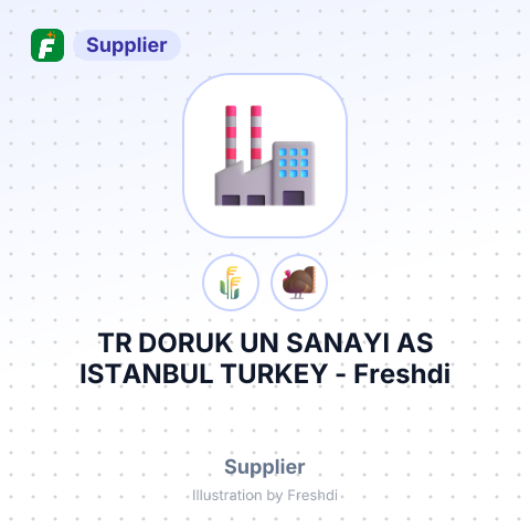TR DORUK UN SANAYI AS ISTANBUL TURKEY – summary card, no photo uploaded yet