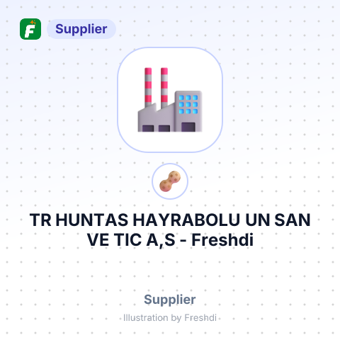 TR HUNTAS HAYRABOLU UN SAN VE TIC A,S – summary card, no photo uploaded yet