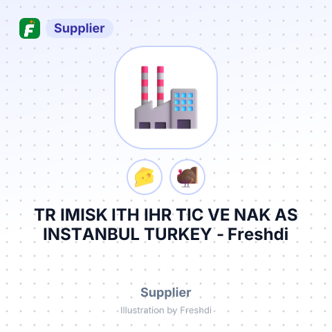TR IMISK ITH IHR TIC VE NAK AS INSTANBUL TURKEY – summary card, no photo uploaded yet