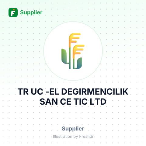 TR UC -EL DEGIRMENCILIK SAN CE TIC LTD – summary card, no photo uploaded yet