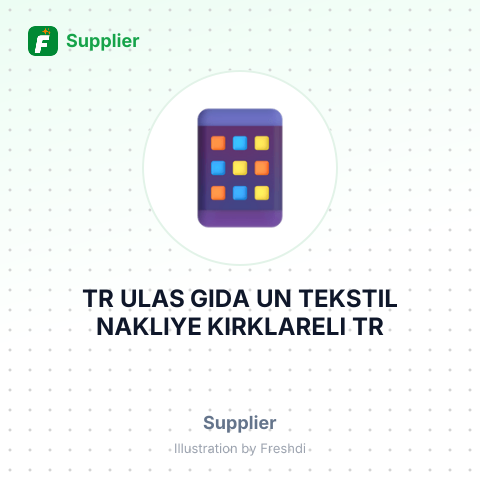 TR ULAS GIDA UN TEKSTIL NAKLIYE KIRKLARELI TR – summary card, no photo uploaded yet