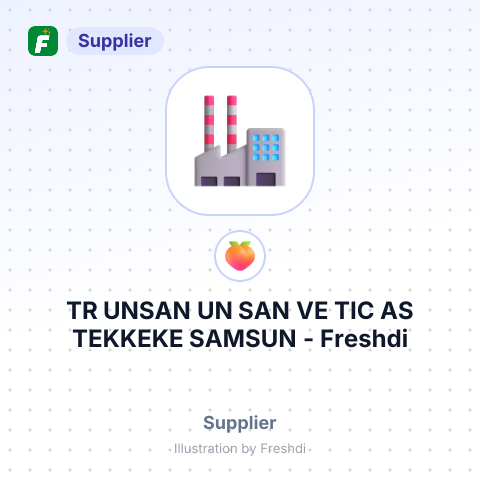 TR UNSAN UN SAN VE TIC AS TEKKEKE SAMSUN – summary card, no photo uploaded yet
