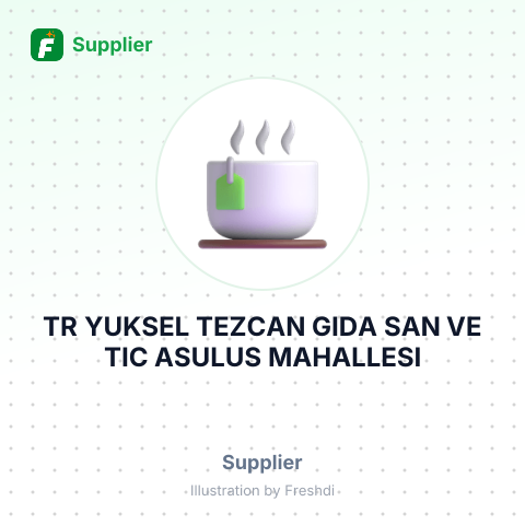 TR YUKSEL TEZCAN GIDA SAN VE TIC ASULUS MAHALLESI – summary card, no photo uploaded yet