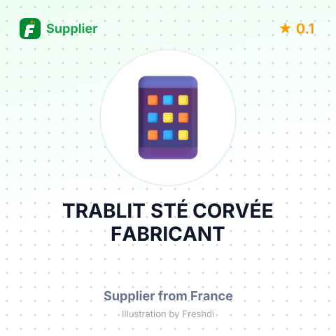 TRABLIT STÉ CORVÉE FABRICANT – summary card, no photo uploaded yet
