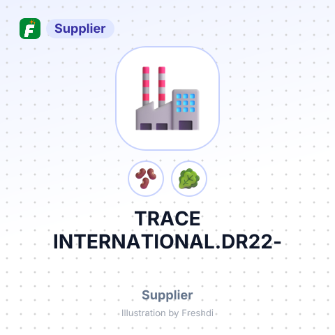 TRACE INTERNATIONAL.DR22- – summary card, no photo uploaded yet