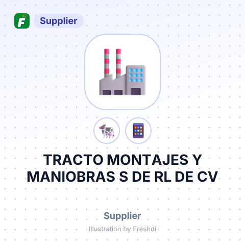 TRACTO MONTAJES Y MANIOBRAS S DE RL DE CV – summary card, no photo uploaded yet