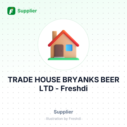 TRADE HOUSE BRYANKS BEER LTD – summary card, no photo uploaded yet
