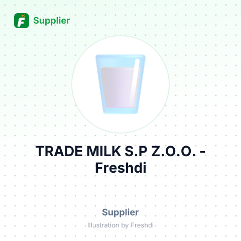 TRADE MILK S.P Z.O.O. – summary card, no photo uploaded yet