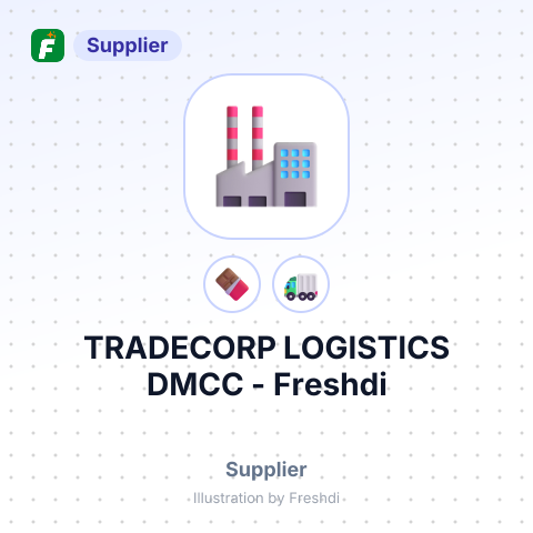 TRADECORP LOGISTICS DMCC – summary card, no photo uploaded yet