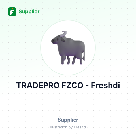TRADEPRO FZCO – summary card, no photo uploaded yet