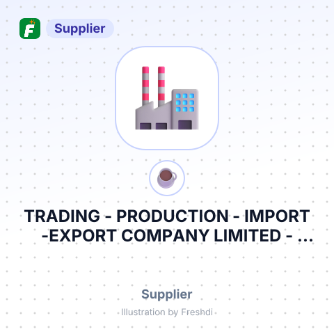 TRADING - PRODUCTION - IMPORT -EXPORT COMPANY LIMITED – summary card, no photo uploaded yet