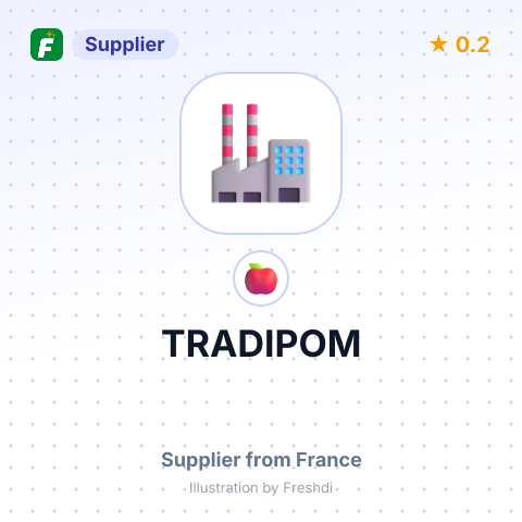 TRADIPOM – summary card, no photo uploaded yet