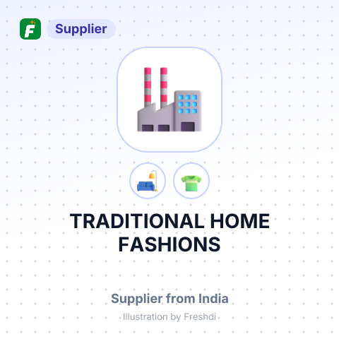 TRADITIONAL HOME FASHIONS – summary card, no photo uploaded yet