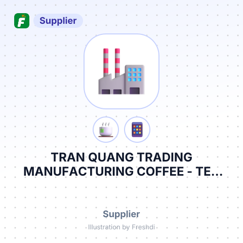 TRAN QUANG TRADING MANUFACTURING COFFEE - TEA COMPANY – summary card, no photo uploaded yet